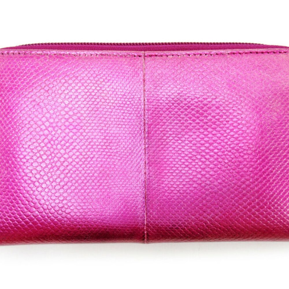 Authentic Salvatore Ferragamo Purse Python Emboss… - image 2